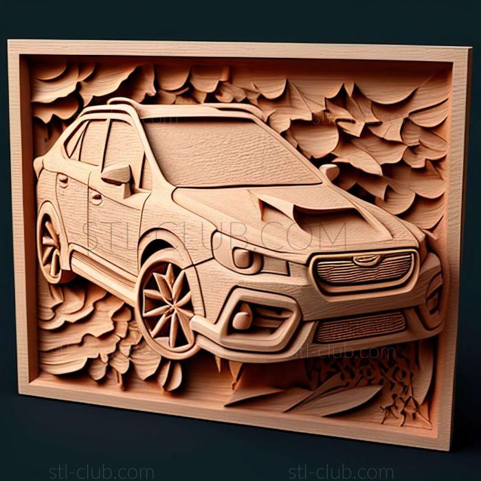 3D мадэль Subaru Levorg (STL)
